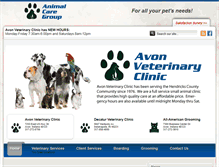 Tablet Screenshot of animalcaregroupllc.com
